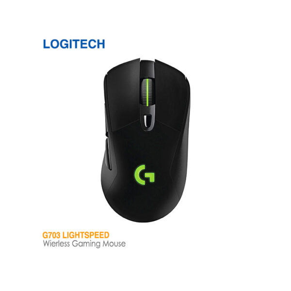 موس گیمینگ بی سیم لاجیتک G703 lightspeed