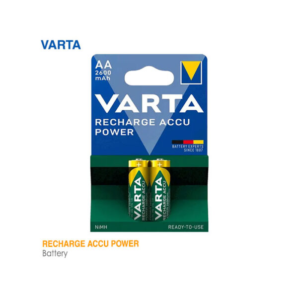 باتری شارژی قلمی 2600 میلی آمپر وارتا