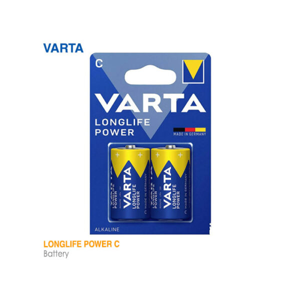 باتری لانگ لایف پاور تیپ C وارتا