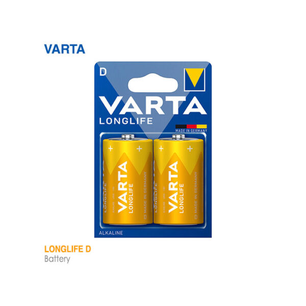 باتری لانگ لایف تیپ D وارتا