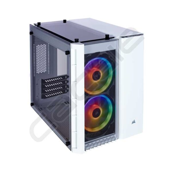 کیس 280X RGB White سری کریستال سفید