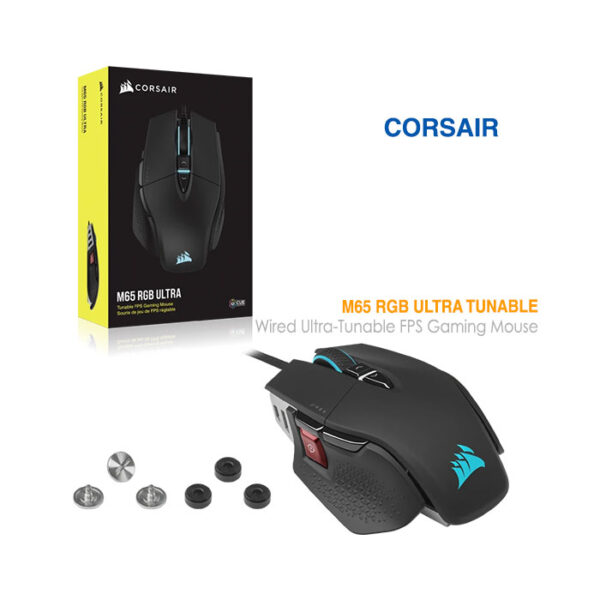 موس با سیم کورس ایر m65 rgb ultra tunable