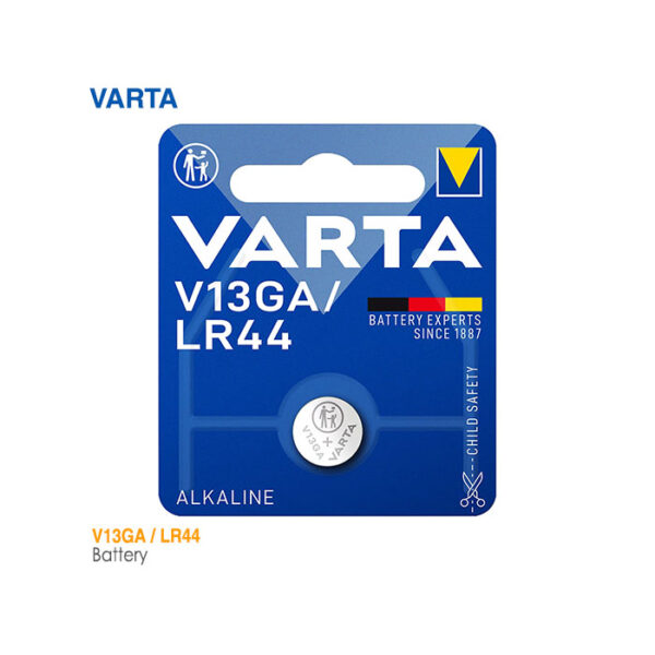 باتری سکه ای V13GA/LR44 وارتا