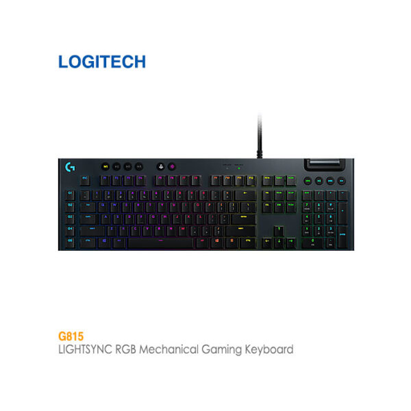 کیبورد گیمینگ مکانیکال لایت سینک لاجیتک G815 RGB