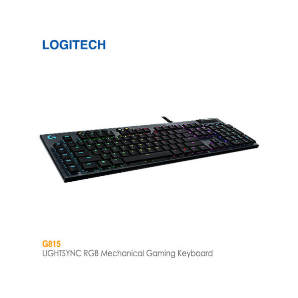کیبورد گیمینگ مکانیکال لایت سینک لاجیتک G815 RGB