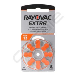 باتری سمعک ریوواک Rayovac سایز 13 بسته 8 عددی
