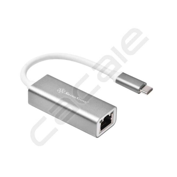 مبدل USB 3.1 تایپ C به Ethernet RJ45 سیلور استون مدل EP13