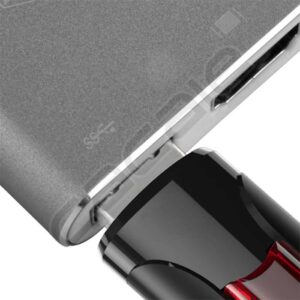 مبدل USB3.1 تایپ C به HDMI و USB تایپ A و C سیلور استون مدل EP08