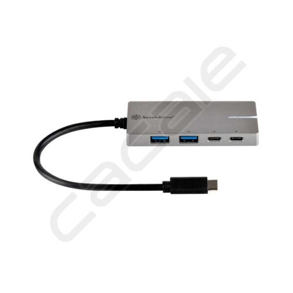 مبدل USB3.1 تایپ C به USB تایپ A و تایپ C سیلور استون مدل EP09
