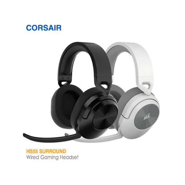 هدست گیمینگ با سیم کورس ایر HS55 Surround