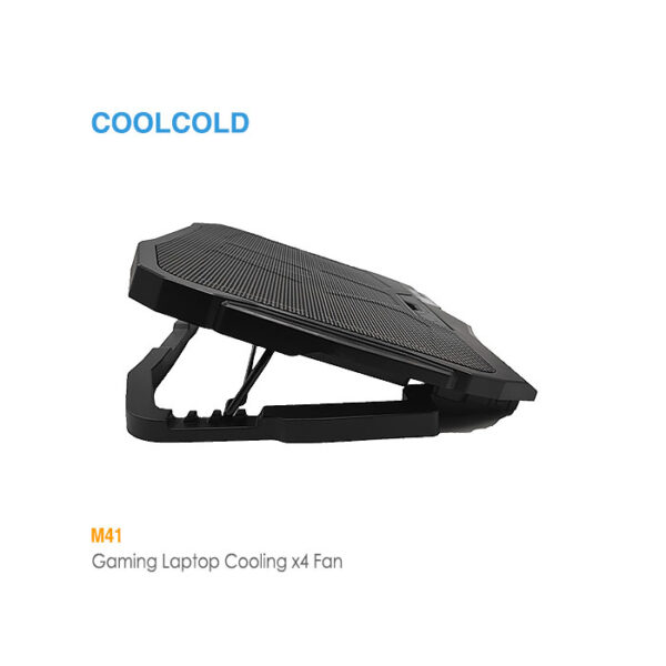 پایه خنک کننده لپ تاپ 4 فن M41 کول کلد