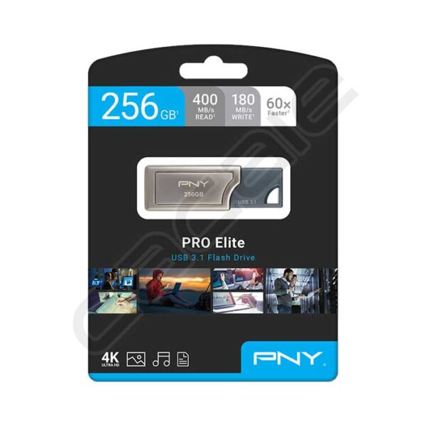 فلش مموری Pro Elite Steel 3.1 USB Flash Drive پی ان وای