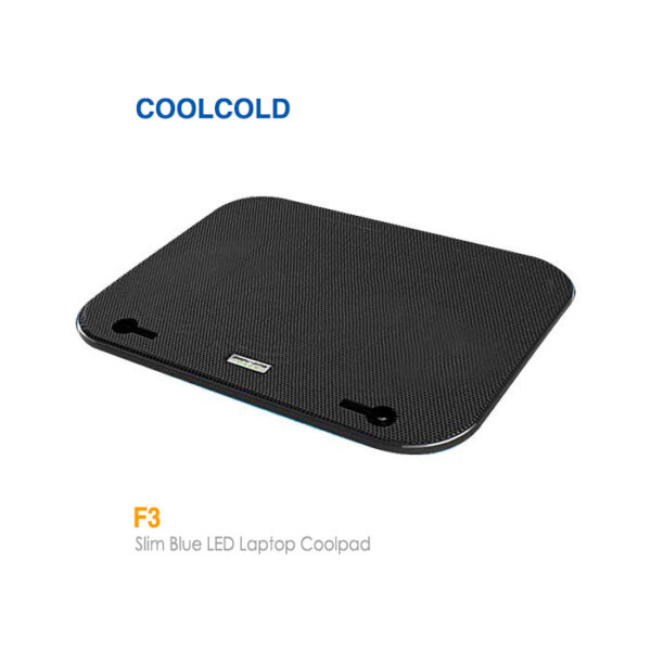پایه خنک کننده لپ تاپ تک فن F3 کول کلد