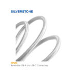 سیم شارژ USB A چرخشی به تایپ C مدل CPU04 سیلوراستون