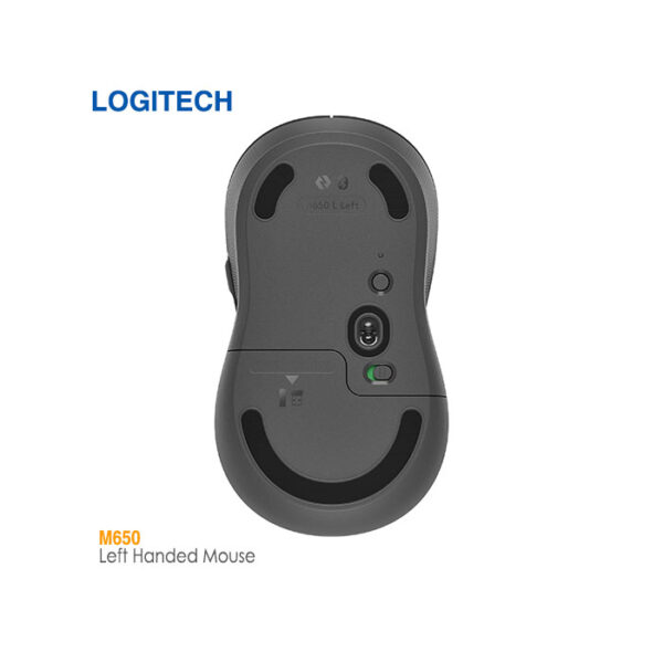 موس دست چپ سایز بزرگ M650 لاجیتک