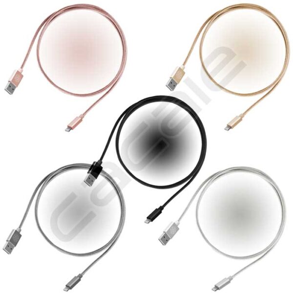سیم شارژ USB-A چرخشی به Lightning چرخشی CPU03 سیلوراستون