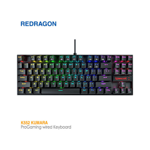 کیبورد بی سیم ردراگون K552 KUMARA RGB Pro Gaming