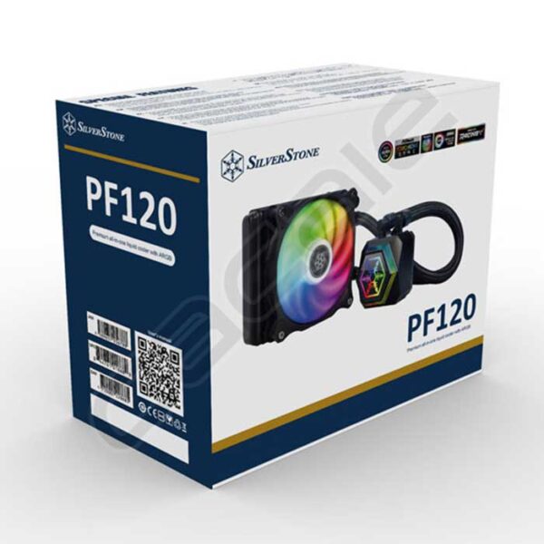 خنک کننده پردازنده PF120 ARGB سیلوراستون