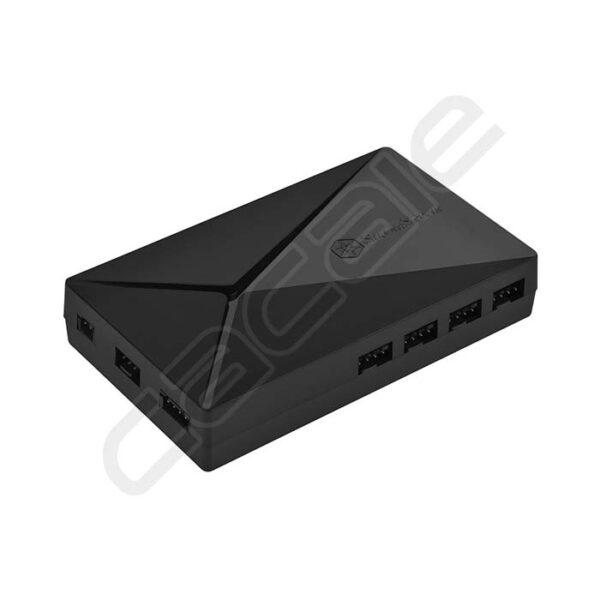 هاب تغذیه فن کیس LSB02 ARGB سیلوراستون