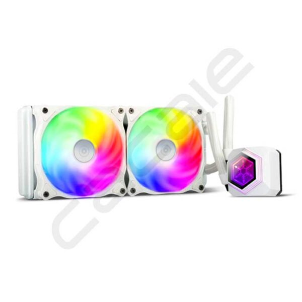 خنک کننده پردازنده PF240w ARGB سیلوراستون