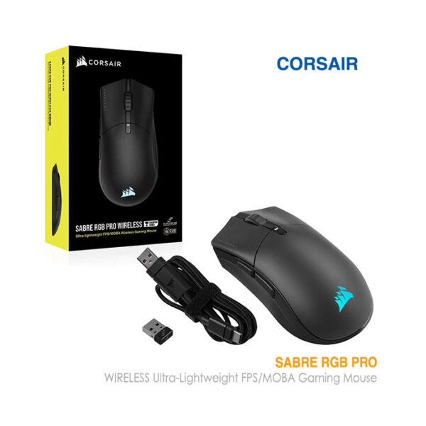 موس بی سیم sabre pro rgb کورس ایر