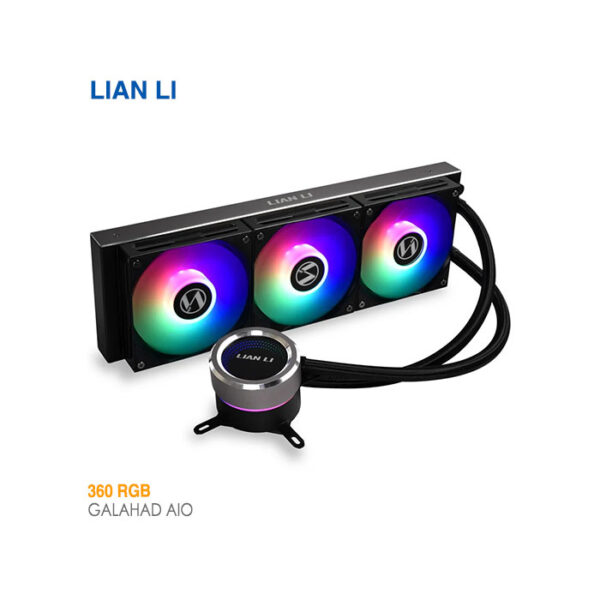 خنک کننده مایع پردازنده لیان لی Galahad AIO 360 RGB