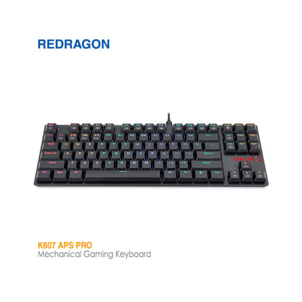 کیبورد گیمینگ مکانیکی ردراگون K607 APS PRO