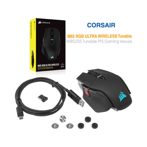 موس بی سیم کورس ایر m65 rgb ultra tunable