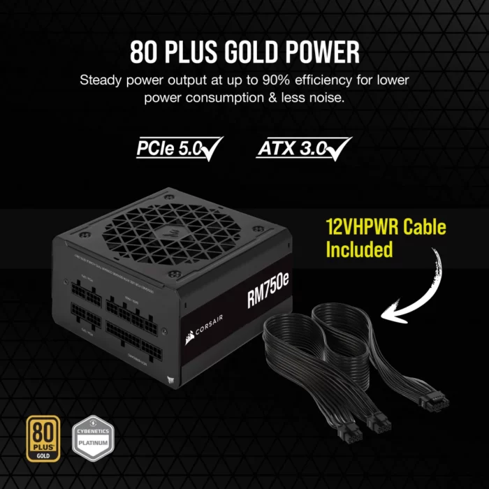 POWER CORSAIR RM750E GOLD FULL ATX3