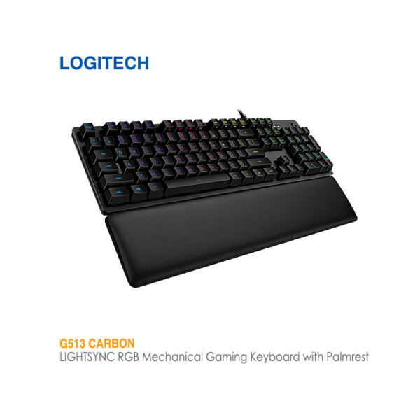 کیبورد مکانیکی مخصوص بازی لاجیتک مدل G513