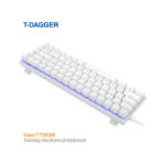 کیبورد مکانیکال گیمینگ تی دگر Viator T-TGK325 White