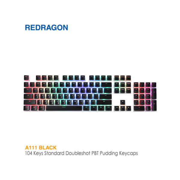 مجموعه کامل کلید کیبورد مکانیکال ردراگون A111 Black