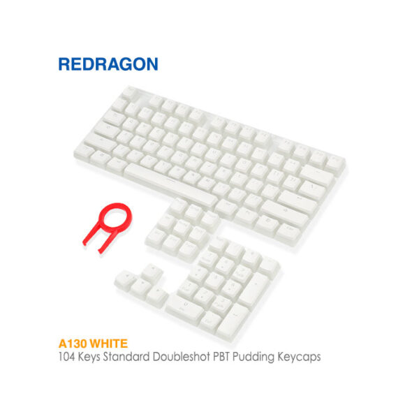 مجموعه کامل کلید کیبورد مکانیکال ردراگون A130 White