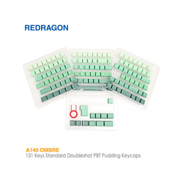 مجموعه کامل کلید کیبورد مکانیکال ردراگون A140 Ombre