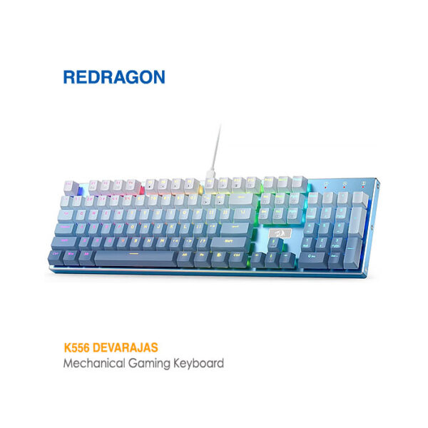 کیبورد گیمینگ مکانیکی ردراگون K556 Devarajas GWB RGB 