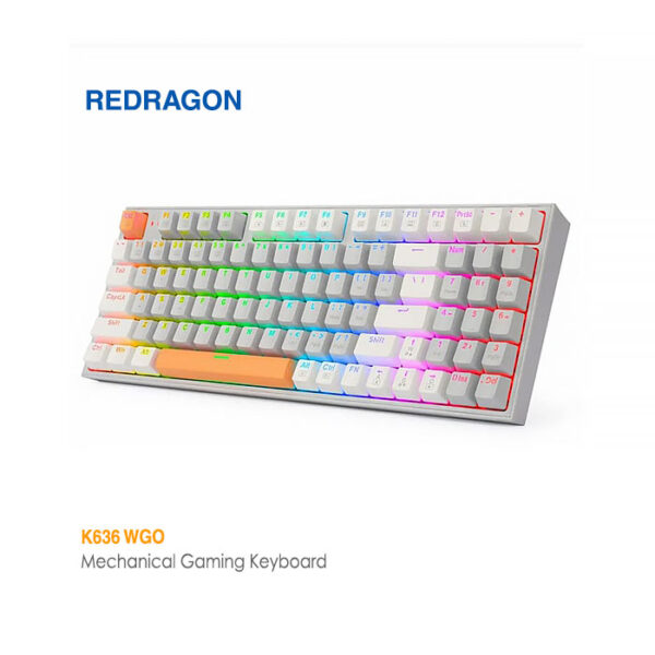 کیبورد گیمینگ مکانیکی ردراگون K636 RGB