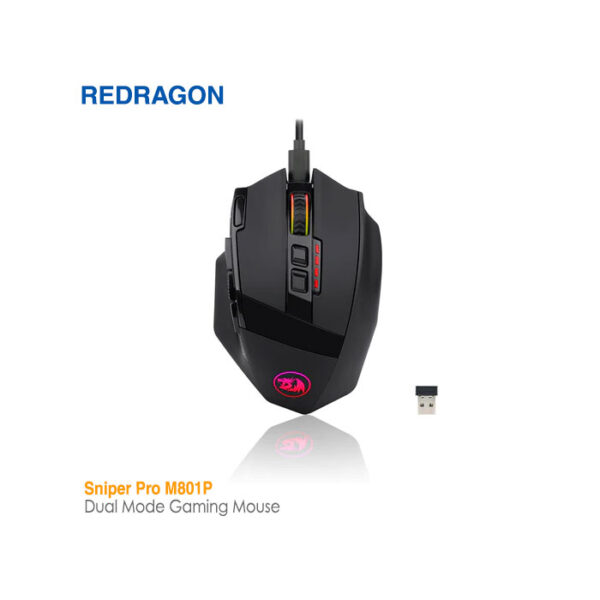 موس گیمینگ ردراگون اسنایپر پرو M801P