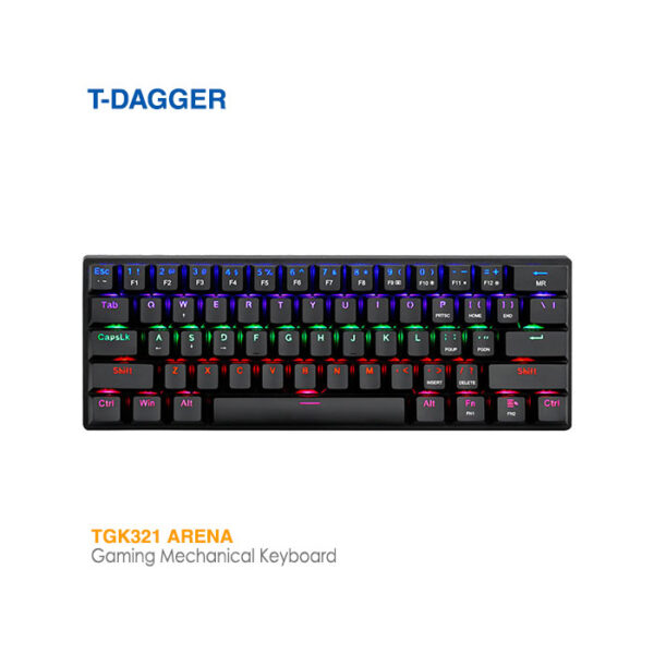 کیبورد مکانیکال گیمینگ تی دگر ARENA T-TGK321