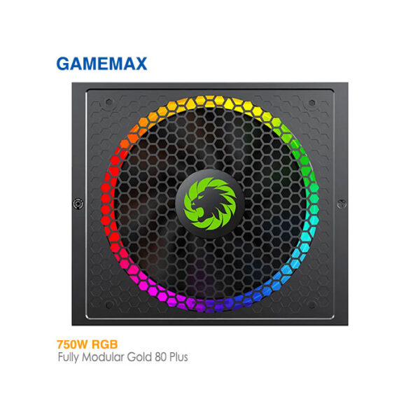 پاور 750 وات گیم مکس 750RGB GOLD