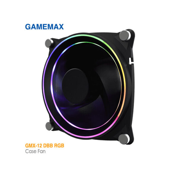 خنک کننده کیس گیم مکس GMX-12 DBB RGB