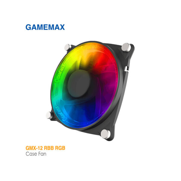 خنک کننده کیس گیم مکس GMX-12 RBB RGB
