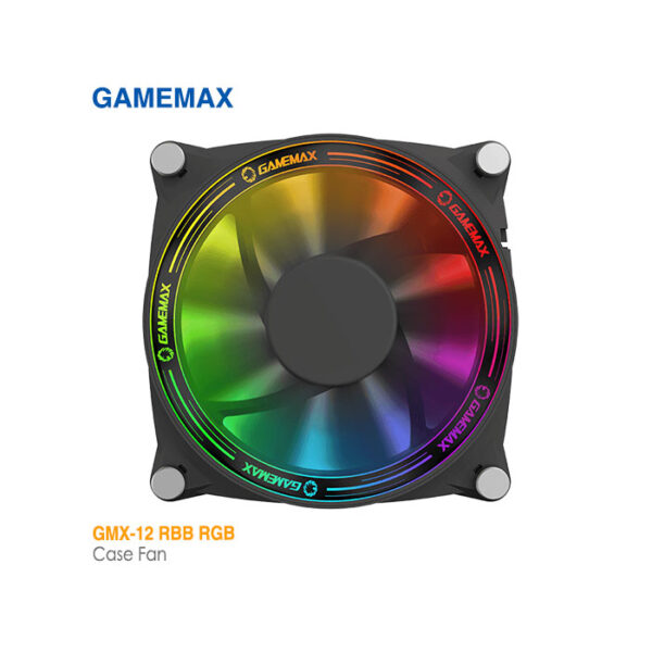 خنک کننده کیس گیم مکس GMX-12 RBB RGB