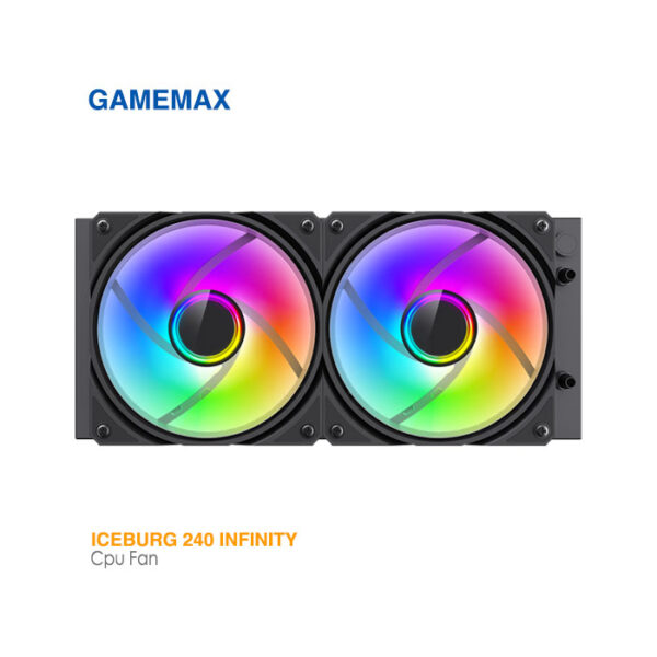 خنک کننده پردازنده گیم مکس ICEBURG 240 INFINITY