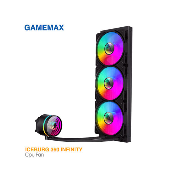 خنک کننده پردازنده گیم مکس ICEBURG 360 INFINITY