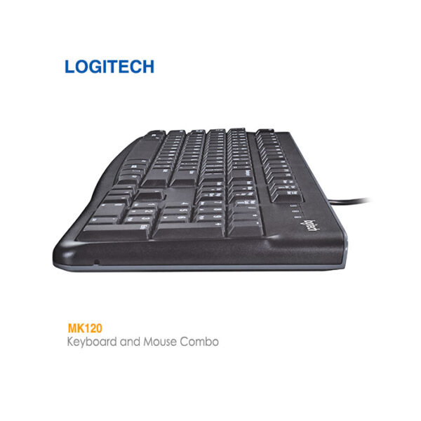 موس کیبورد باسیم لاجیتک(فارسی) MK120