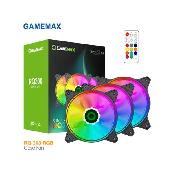 خنک کننده کیس گیم مکس RQ 300 RGB