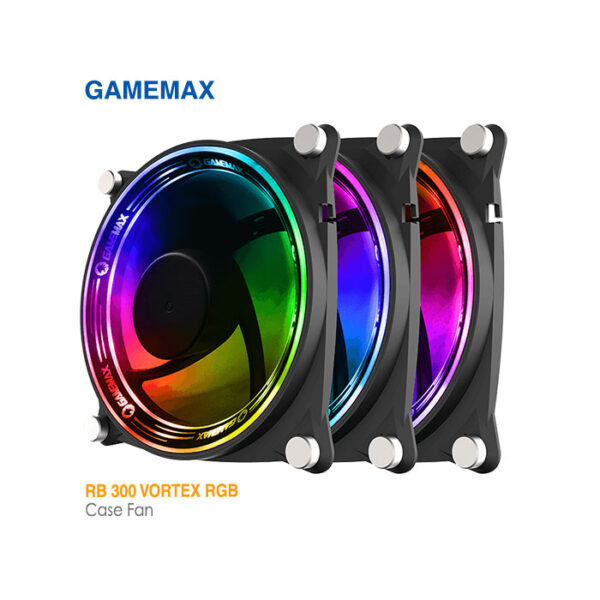 خنک کننده کیس گیم مکس RB 300 VORTEX RGB