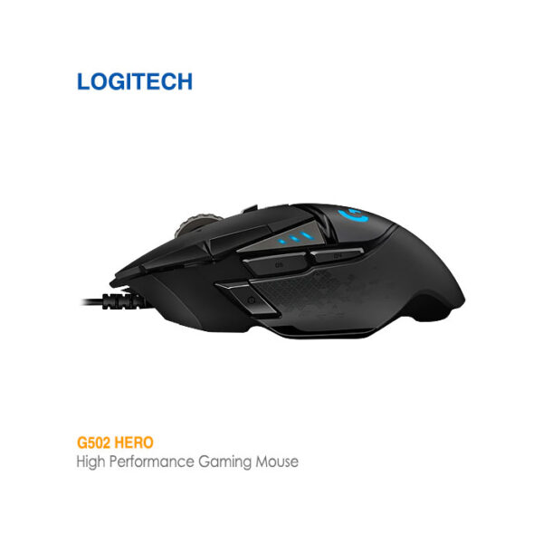 موس با سیم لاجیتک G502 Hero Gaming High Performance