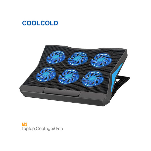 پایه خنک کننده 6 فن کول کلد M3