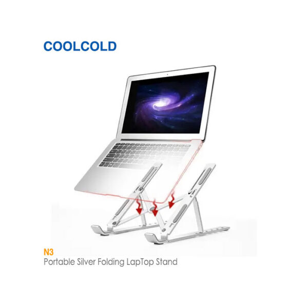 پایه نگهدارنده تاشو لپ تاپ کول کلد N3